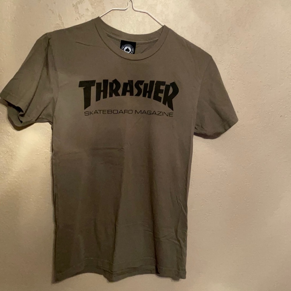 Xs thrasher t shirt green